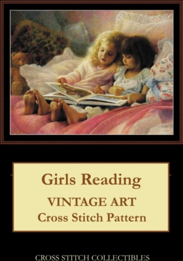 Girls Reading av Kathleen George, Cross Stitch Collectibles (Paperback)