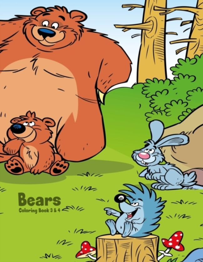 Bears Coloring Book 3 & 4 av Nick Snels (Paperback)