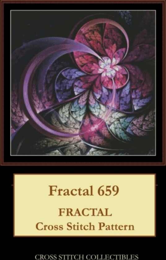 Fractal 659 av Kathleen George, Cross Stitch Collectibles (Paperback)