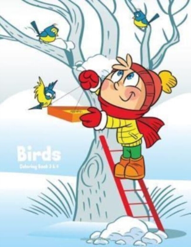 Birds Coloring Book 3 & 4 av Nick Snels (Paperback)