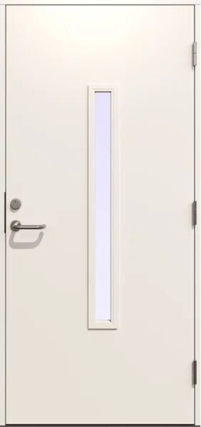 Ytterdør Herakles 100 x 210 cm venstrehengslet hvit