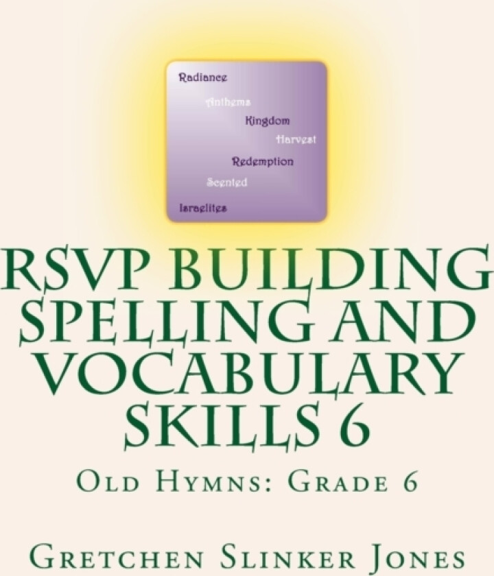 RSVP Building Spelling and Vocabulary Skills 6 av Gretchen Slinker Jones (Paperback)