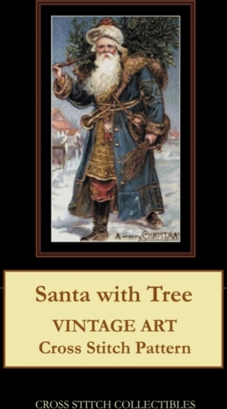 Santa with Tree av Kathleen George, Cross Stitch Collectibles (Paperback)
