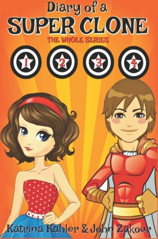 Diary of a SUPER CLONE - Books 1-4 av John Zakour, Katrina Kahler (Paperback)