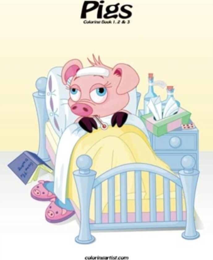 Pigs Coloring Book 1, 2 & 3 av Nick Snels (Paperback)