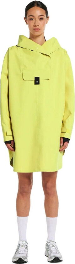 Bergen Poncho Muted Lime Female M