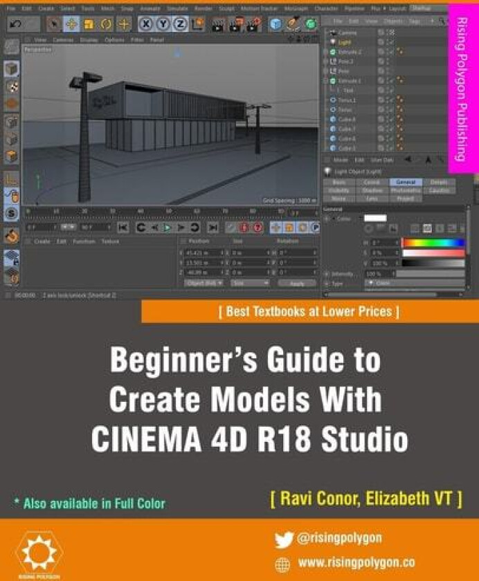 Beginner's Guide to Create Models With CINEMA 4D R18 Studio av Ravi Conor, Elizabeth VT (Paperback)