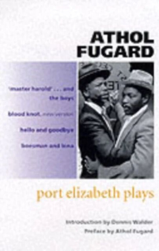 Port Elizabeth Plays av Athol Fugard