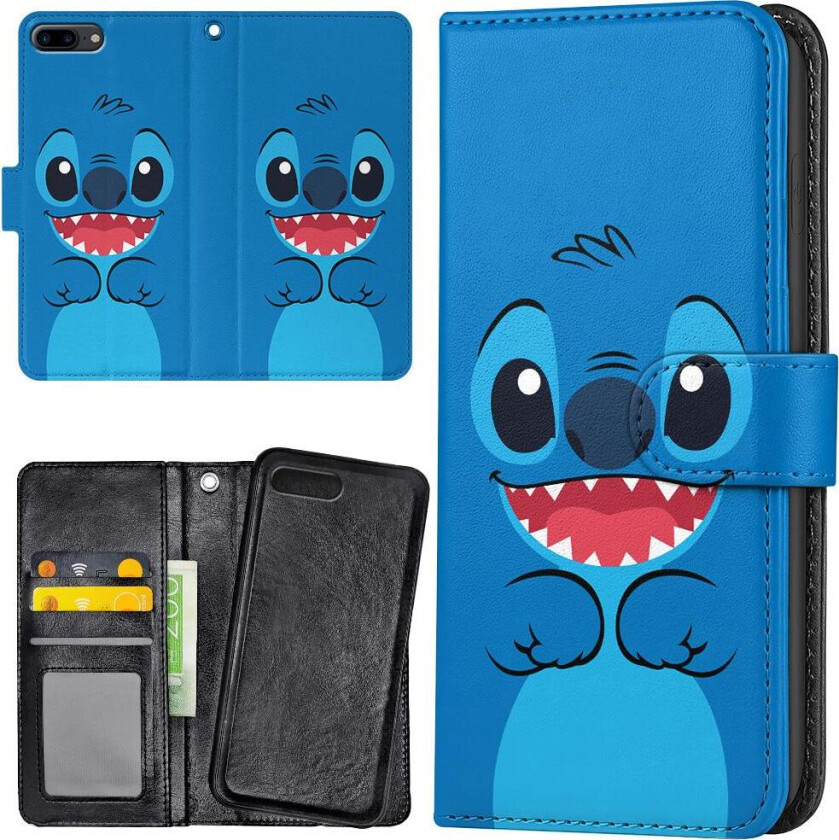 iPhone 7/8 Plus - Lommebok Deksel Stitch