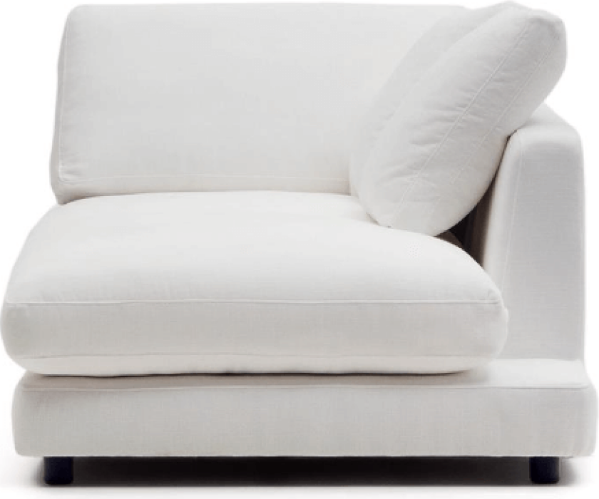 Gala høyre sjeselong hvit