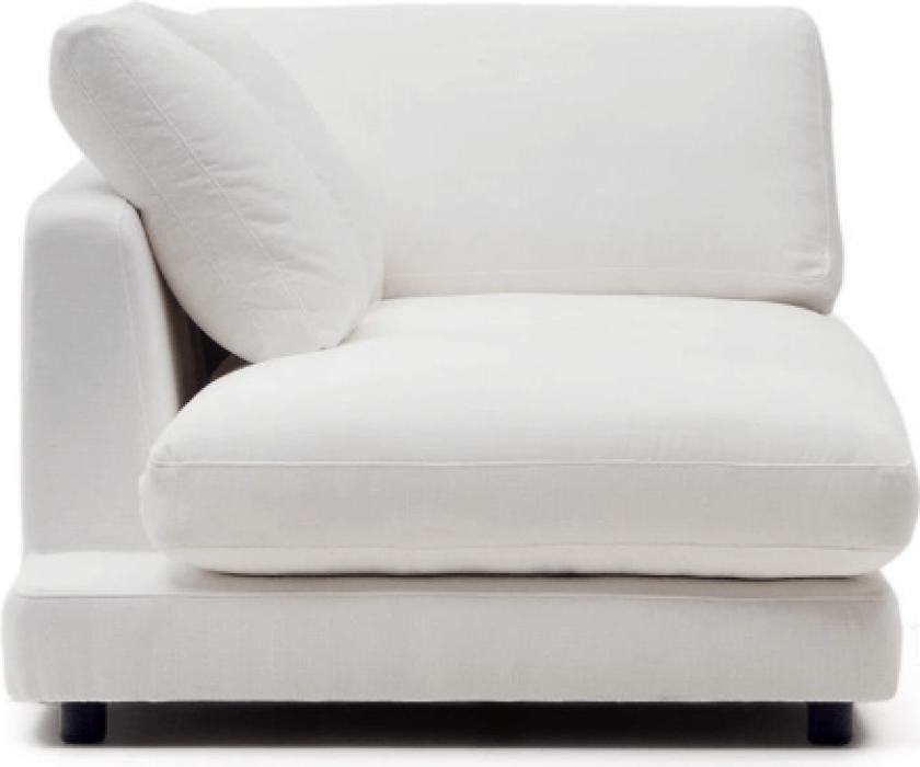 Gala venstre sjeselong hvit