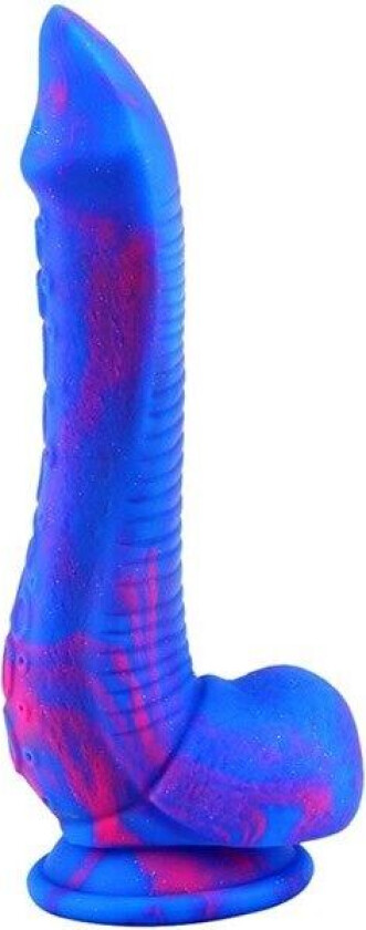 Silicone Dildo Inkipus Blue-Pink 25cm Dragon dildo