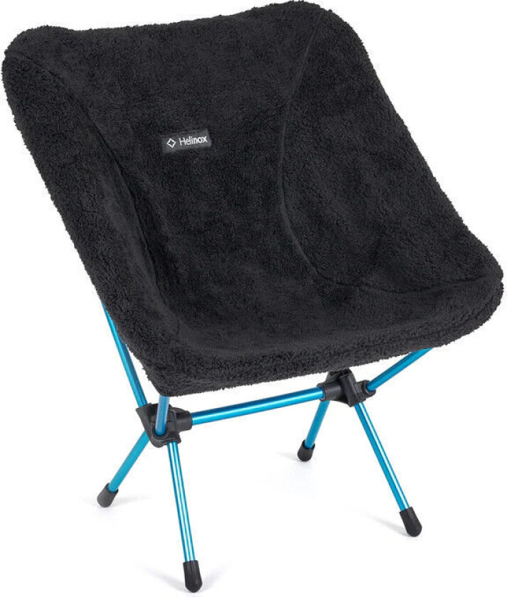 Fleece Seat Warmer Black Chair two