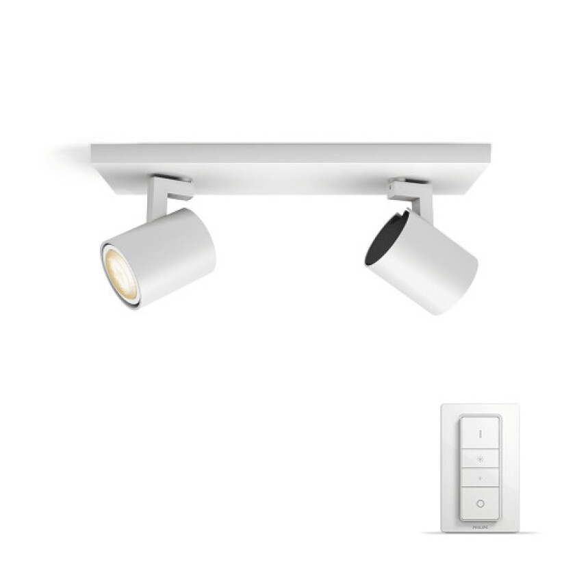 Hue WA Runner Dobbel Spot 2x5W Hvit - 60592