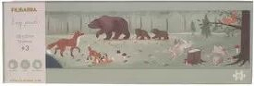 Puzzle with 30 pcs - Nordic animals