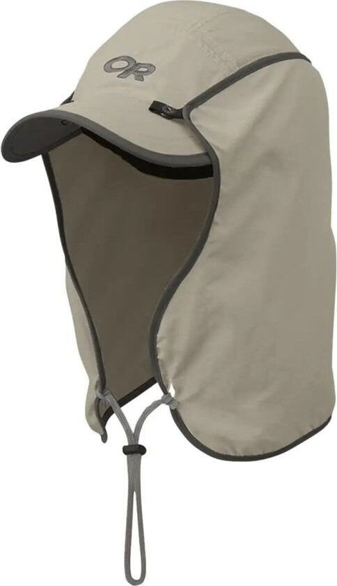 Unisex Sun Runner Cap Khaki M, Khaki