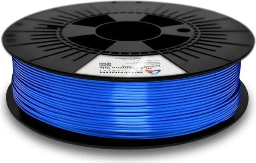 PLA Premium Silk Filament for 3D-skriver - 1,75 mm Blå