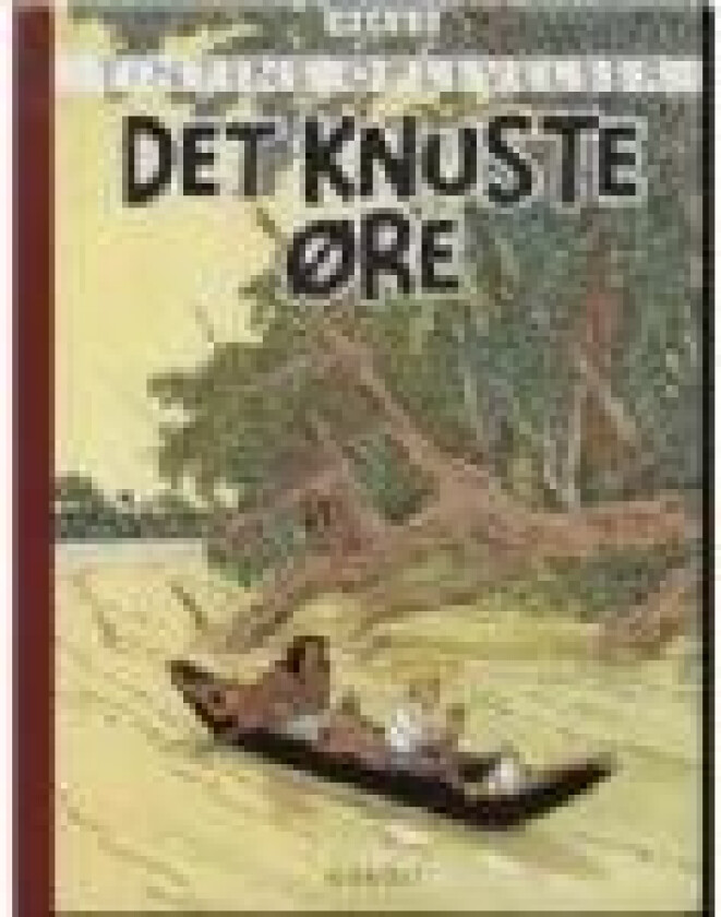 Tintin: Det knuste øre - retroudgave Hergé Språk: Dansk
