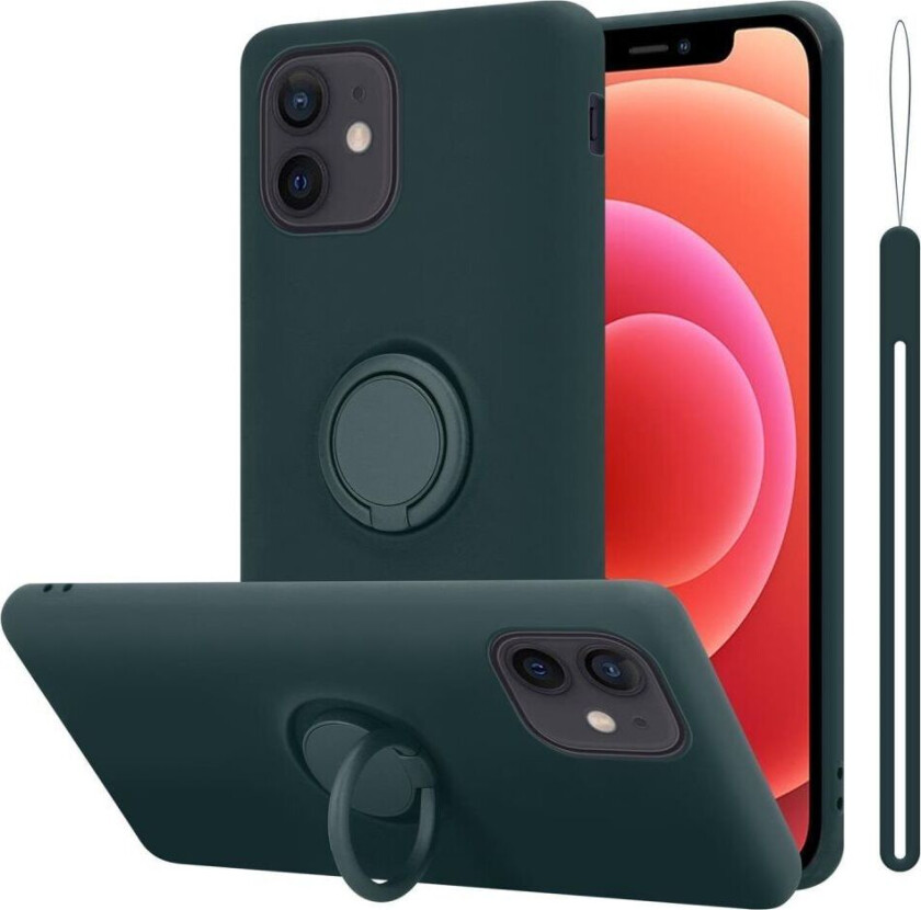 Silikondeksel til iPhone 12 MINI Deksel av fleksibelt TPU-silikon