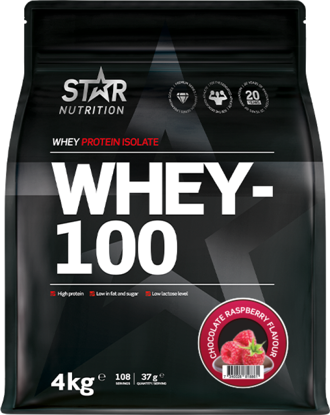 Bilde av Whey-100 Myseprotein 4 kg
