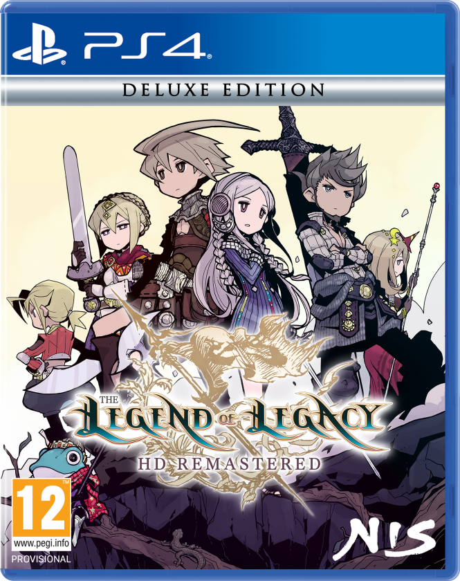 The Legend of Legacy HD Remastered (Deluxe Edition) - Sony PlayStation 4 - RPG