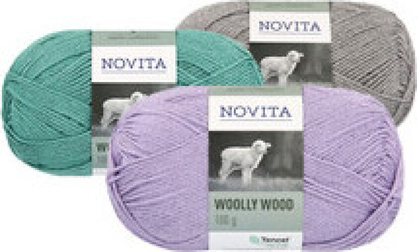 Garn Novita Woolly Wood 100 gram