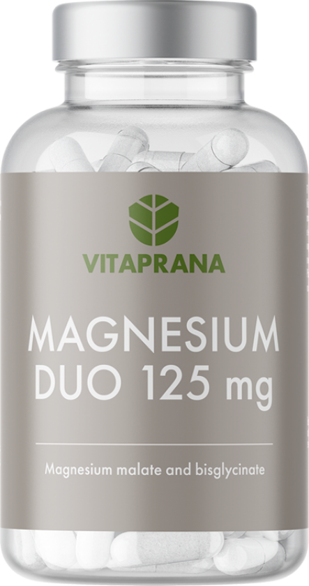 Bilde av Magnesium Duo 125, 100 kapslar