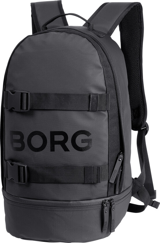 Borg Duffle Backpack Black Beauty OneSize, Black Beauty