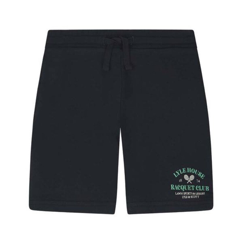 Scott Lyle & Scott Racquet Club Graphic Shorts Til Barn, Dark Navy