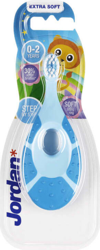 Jordan Tannbørste Step 1 (0-2 År) Soft