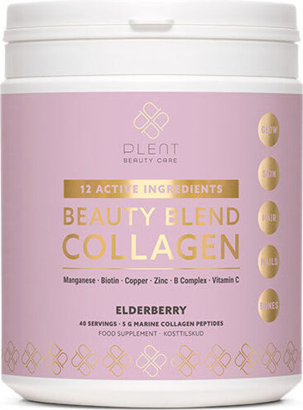 Beauty Blend Collagen Svarthyll - 277 g