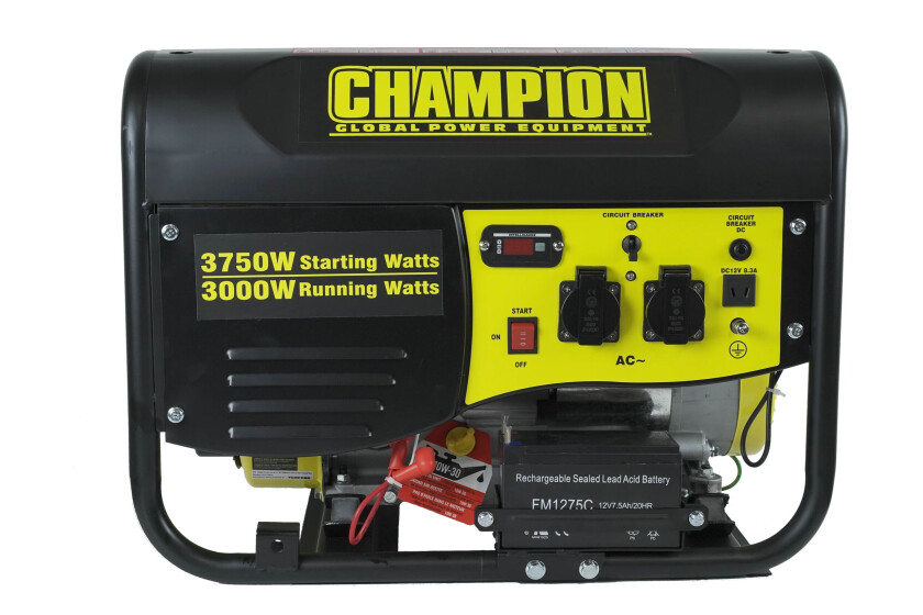 Champion 3,5 Kw Bensin Strømaggregat