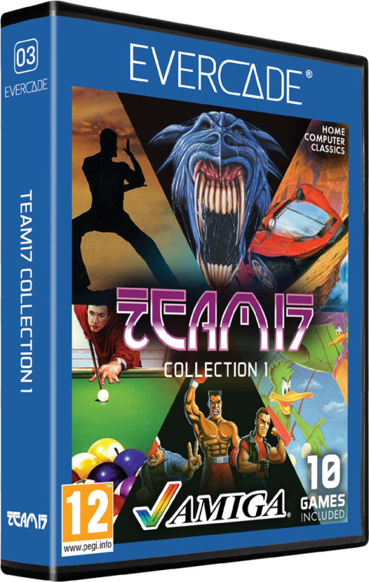 BLAZE Evercade Team 17 Amiga Collection 1
