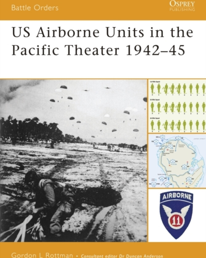 US Airborne Units in the Pacific Theater 1942–45 av Gordon L. Rottman (Paperback)