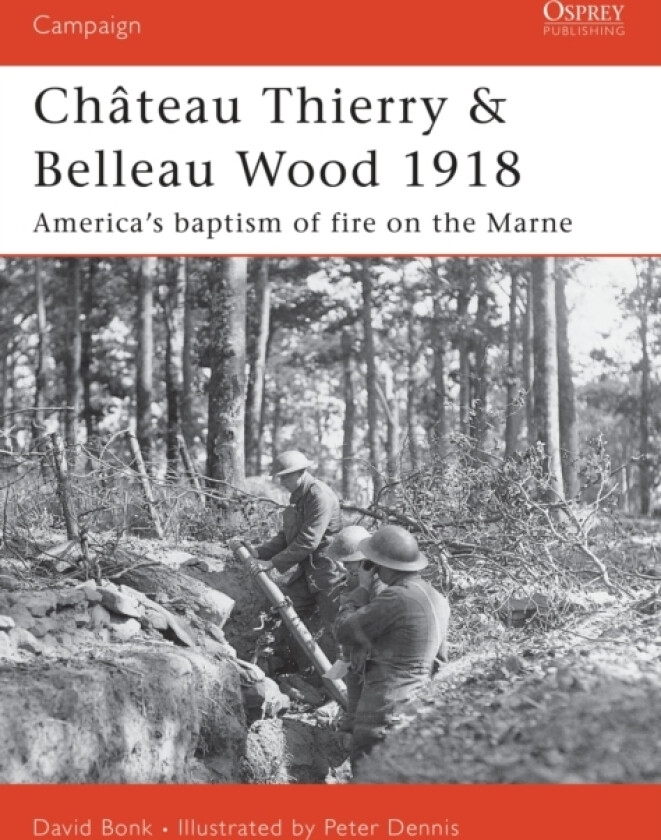 Chateau Thierry & Belleau Wood 1918 av David Bonk (Paperback)