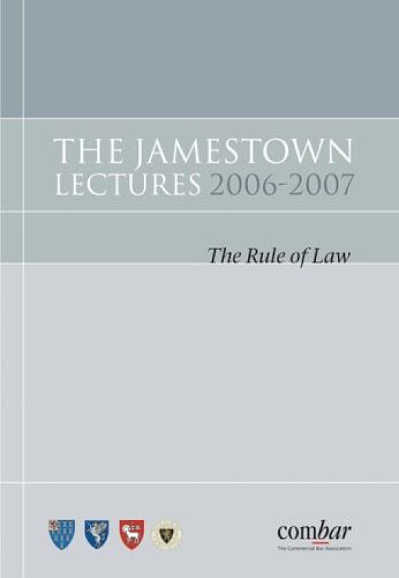The Jamestown Lectures 2006-2007 av COMBAR (Hardcover)