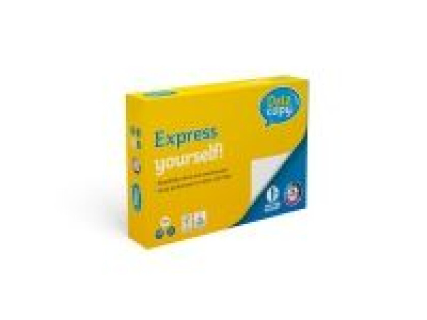 Kopipapir A4 hvid 100g - (500 ark)