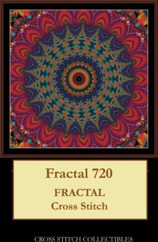 Fractal 720 av Kathleen George, Cross Stitch Collectibles (Paperback)