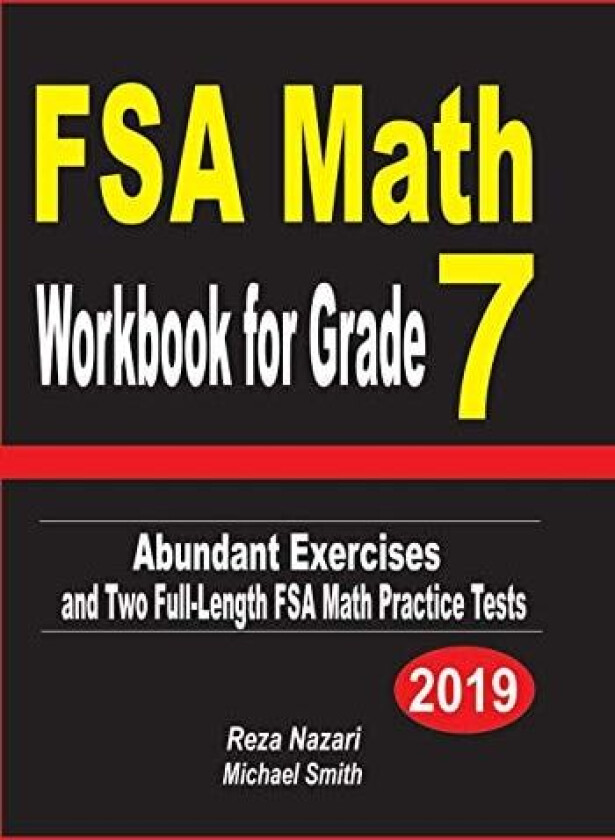 FSA Math Workbook for Grade 7 av Reza Nazari, Michael Smith (Paperback)