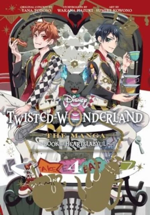 Disney Twisted-Wonderland, Vol. 4 Av Yana Toboso, Wakana Hazuki