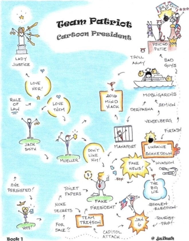 Cartoon President av Jzikah Ball (Paperback)