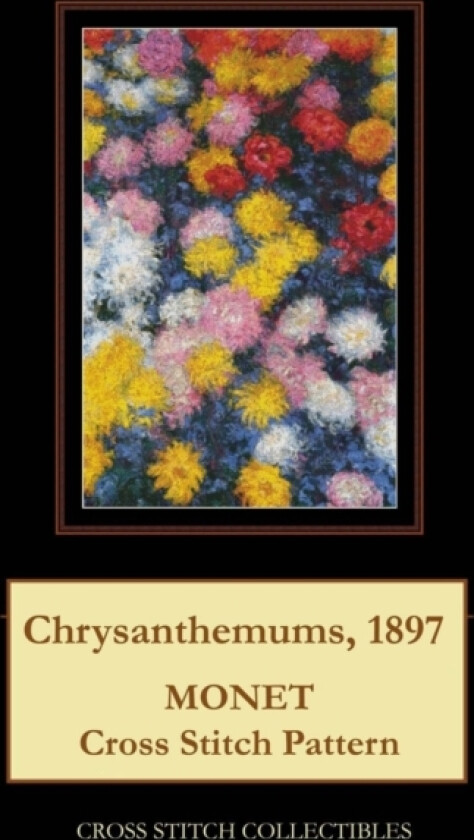 Chrysanthemums, 1897 av Kathleen George, Cross Stitch George (Paperback)