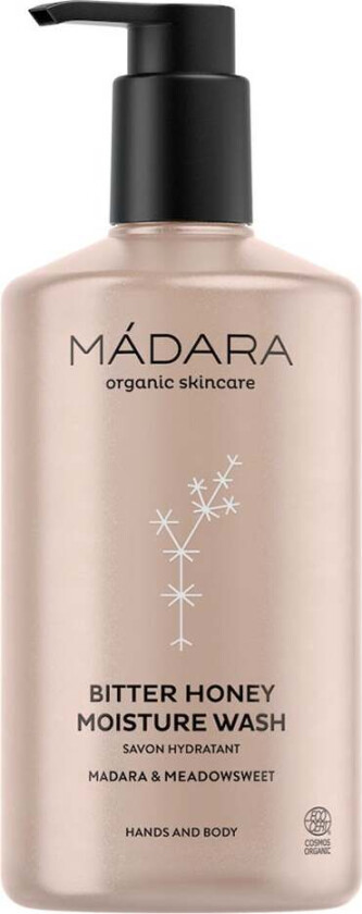 MÀDARA Bitter Honey Moisture Wash, 500 ml MÀDARA Bad- & Dusjkrem