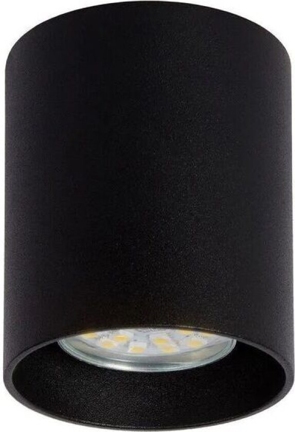 Bodi takspot GU10 - Svart