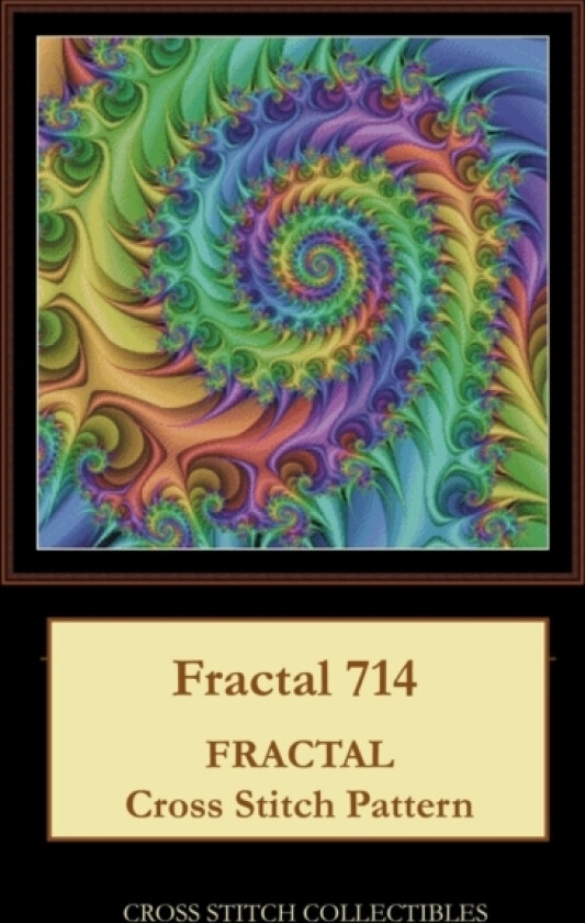 Fractal 714 av Kathleen George, Cross Stitch Collectibles (Paperback)