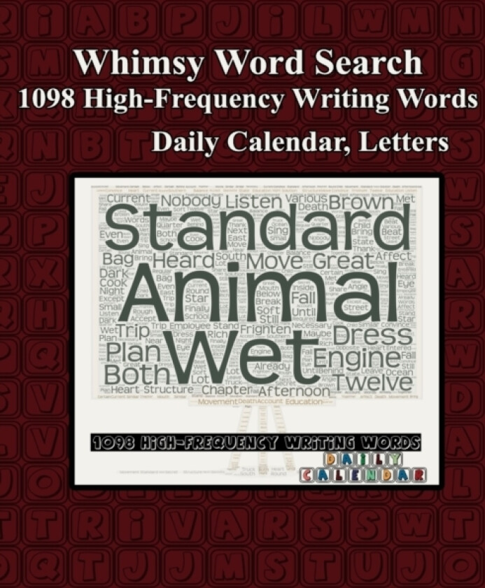 Whimsy Word Search, 1098 High-Frequency Writing Words, Letters av Claire Mestepey (Paperback)