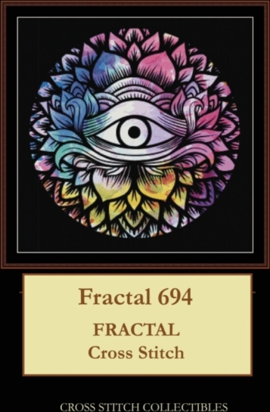 Fractal 694 av Kathleen George, Cross Stitch Collectibles (Paperback)