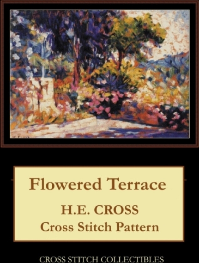 The Flowered Terrace av Kathleen George, Cross Stitch Collectibles (Paperback)
