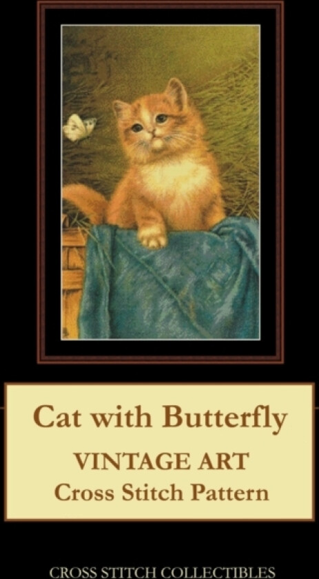 Cat with Butterfly av Kathleen George, Cross Stitch Collectibles (Paperback)