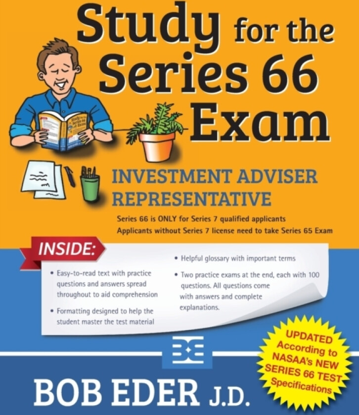 Study for the Series 66 Exam av Bob Eder (Paperback)